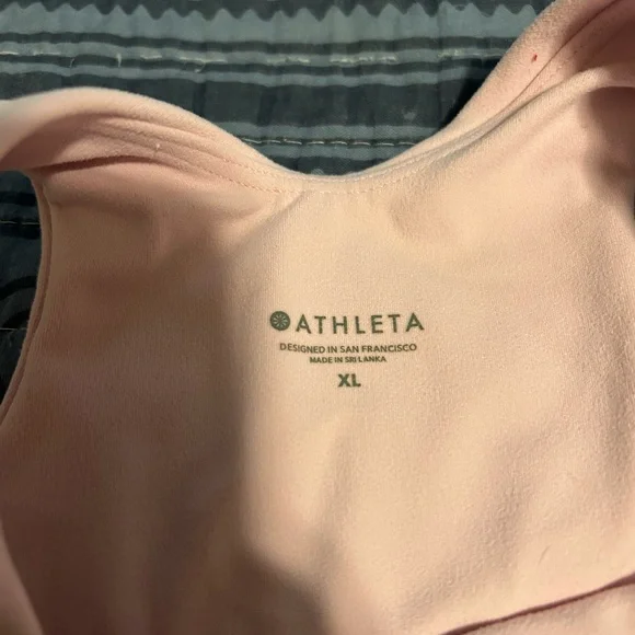 ATHLETA Conscious Crop Sport Workout Bra Top Women’s XL - Picture 4 of 9